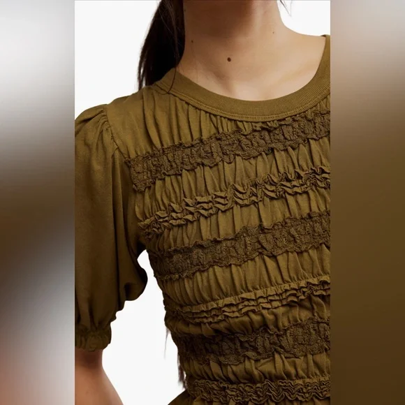 Maxey Knit Top NWOT calvary green - Picture 6 of 7